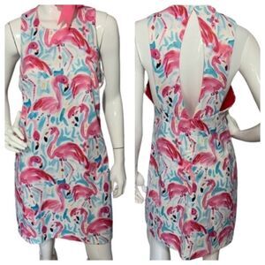 Jade‎ Melody Tam flamingo cruise dress - M